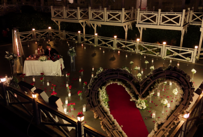 Boğazın En Güzel Manzarasında Köprü Işıkları Altında Evlilik Teklifi