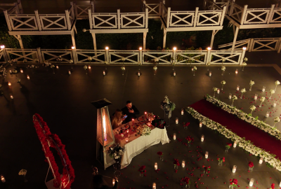 Boğazın En Güzel Manzarasında Köprü Işıkları Altında Evlilik Teklifi