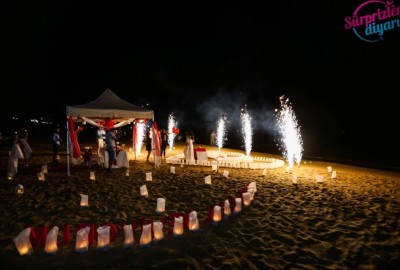 Kumsalda Evlenme Teklifi Paketi / Vip Paket