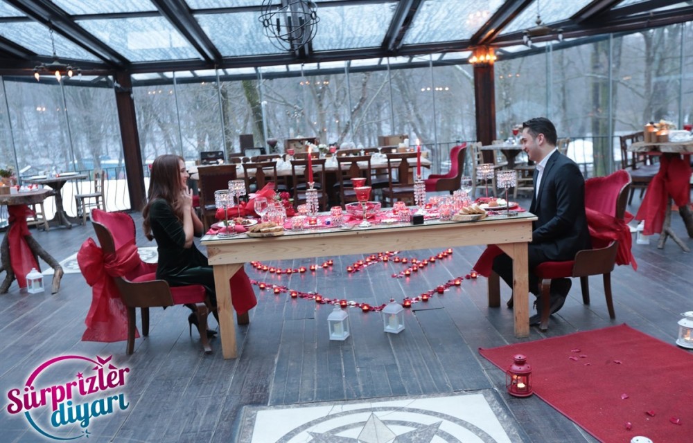 Yeşili ve Doğayı Sevenler İçin Romantik Evlilik Teklifi Vip Paket