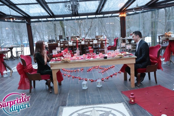 Yeşili ve Doğayı Sevenler İçin Romantik Evlilik Teklifi Vip Paket