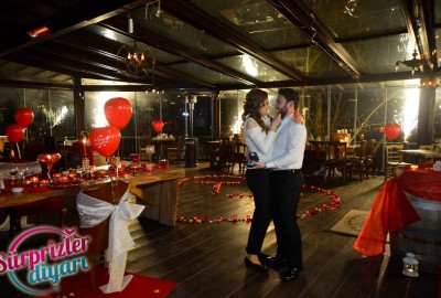 Yeşili ve Doğayı Sevenler İçin Romantik Evlilik Teklifi Vip Paket