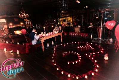 Yeşili ve Doğayı Sevenler İçin Romantik Evlilik Teklifi Vip Paket