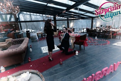 Yeşili ve Doğayı Sevenler İçin Romantik Evlilik Teklifi Vip Paket