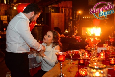 Yeşili ve Doğayı Sevenler İçin Romantik Evlilik Teklifi Vip Paket