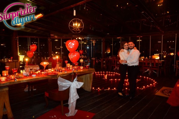 Yeşili ve Doğayı Sevenler İçin Romantik Evlilik Teklifi Eko Paket