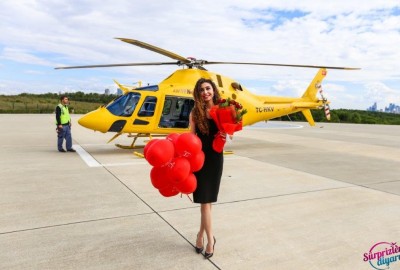 Helicopter Marriage Offer in Ankara