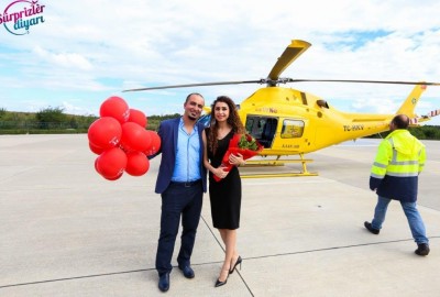 Helicopter Marriage Offer in Ankara