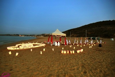 What if the day of the marriage proposal organization is rainy or cold after your decision?