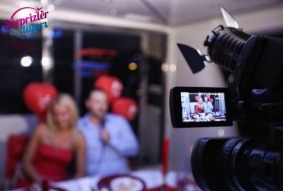 Renkli lazerle yatta evlilik teklifi organizasyonlarında profesyonel çekim gerekli mi ?