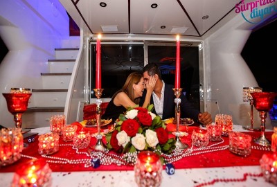 Lazerli Evlilik Teklifi Organizasyonu