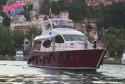 Teknede Evlilik Teklifi Organizasyonu