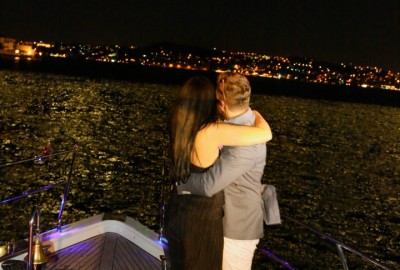 Çırağan'da Yemek ve Yat Lazerle Evlilik Teklifi / Vip Paket