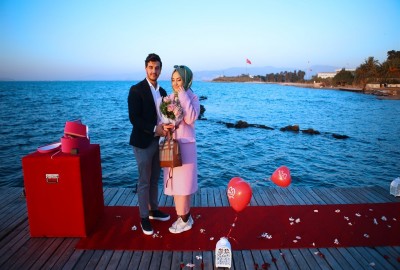 Marriage Proposal in İnciraltı, İzmir - 1727