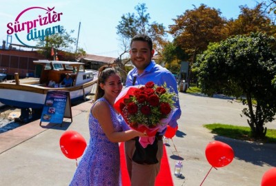 İzmir'de Sürpriz Evlilik Teklifi