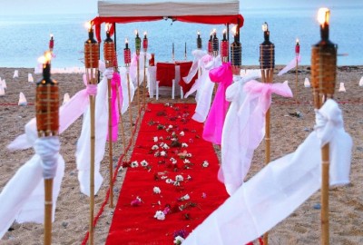 İzmir Kumsalda Evlilik Teklifi