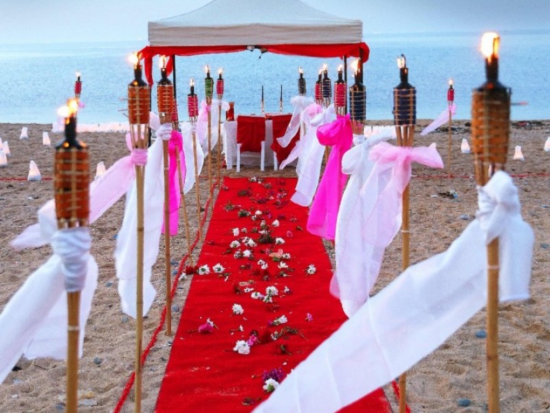 Kumsalda Evlilik Teklifi