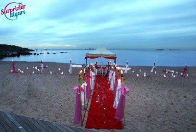 İzmir Kumsalda Evlilik Teklifi