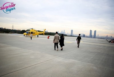 Helikopterde Evlilik Teklifi - 1764