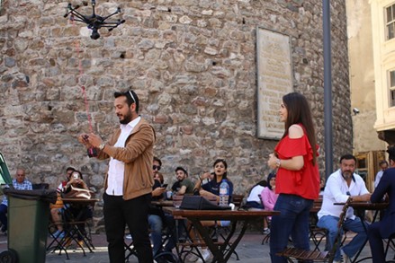 Marriage Proposal with Aerial Shooting and Drone