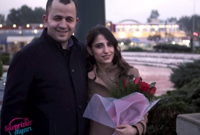 İzmir'de Beklenmedik Anda Evlilik Teklifi