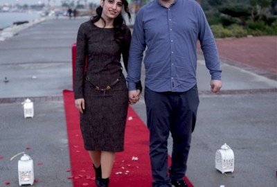 İzmir'de Beklenmedik Anda Evlilik Teklifi