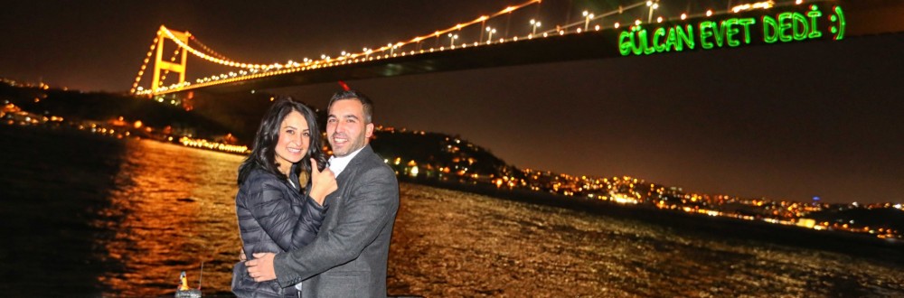 Marriage Proposal Packages On Yacht with Laser