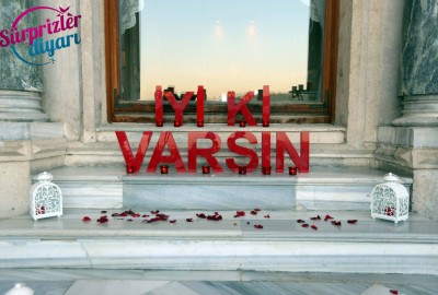 Çırağan Sarayı'nda Başbaşa