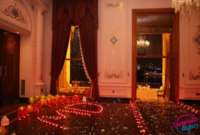 Çırağan Sarayı'nda Başbaşa