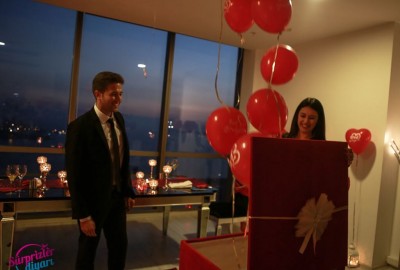 İzmir'de Romantik Evlilik Teklifi