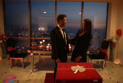 İzmir'de Romantik Evlilik Teklifi