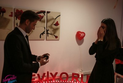 İzmir'de Romantik Evlilik Teklifi