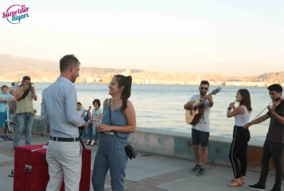 Marriage Proposal With Orchestra In İzmir