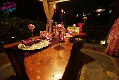 Saklı Bahçe Çardakta Evlilik Teklifi 