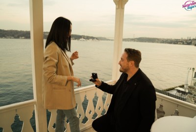 Yeniköyde Tarihi Boğaz Yalısında Evlilik Teklifi