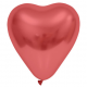 12 İNÇ KROM KALP BALON KIRMIZI 50 ADET