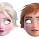 FROZEN 2 MASKE TAM YÜZ MASKE (6 AD)