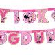 MINNIE HAPPY HELPERS KİŞİSEL HARF BANNER