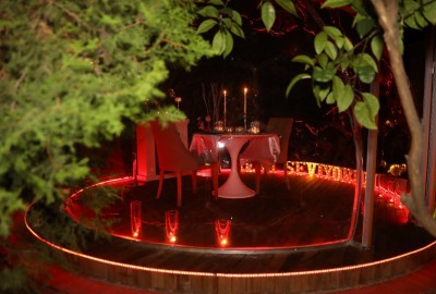 Saklı Bahçe Cam Kubbede Evlilik Teklifi 