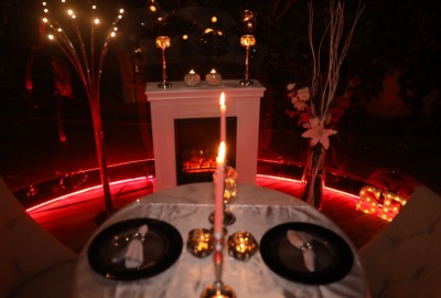 Saklı Bahçe Cam Kubbede Evlilik Teklifi 