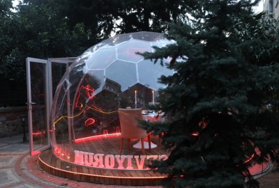 Saklı Bahçe Cam Kubbede Evlilik Teklifi 