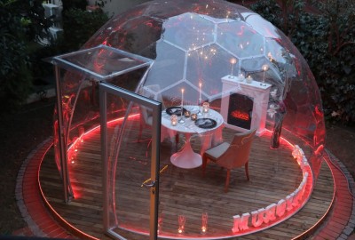 Saklı Bahçe Cam Kubbede Evlilik Teklifi 