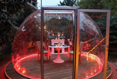 Saklı Bahçe Cam Kubbede Evlilik Teklifi 