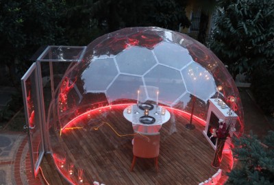 Saklı Bahçe Cam Kubbede Evlilik Teklifi 