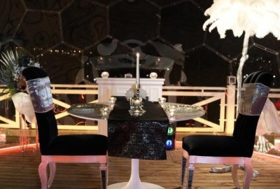 Rengarenk Köprü Işıkları Altında Cam Qubbede Evlilik Teklifi - 2772