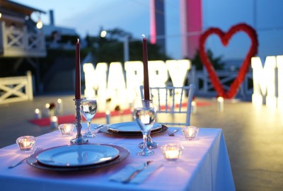 Boğazın En Güzel Manzarasında Köprü Işıkları Altında Evlilik Teklifi