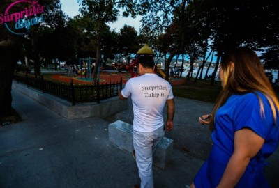 Puzzle İle Bir Bilmece Evlilik Teklifi