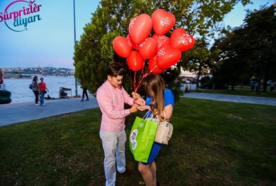 Puzzle İle Bir Bilmece Evlilik Teklifi