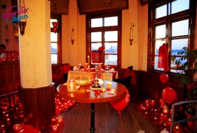 Kule Bar Kapama ve Yat Lazer ile Evlenme Teklifi / Vip Paket