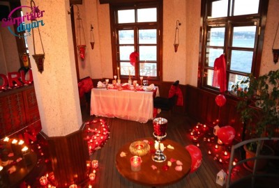 Kule Bar Kapama ve Yat Lazer ile Evlenme Teklifi / Vip Paket